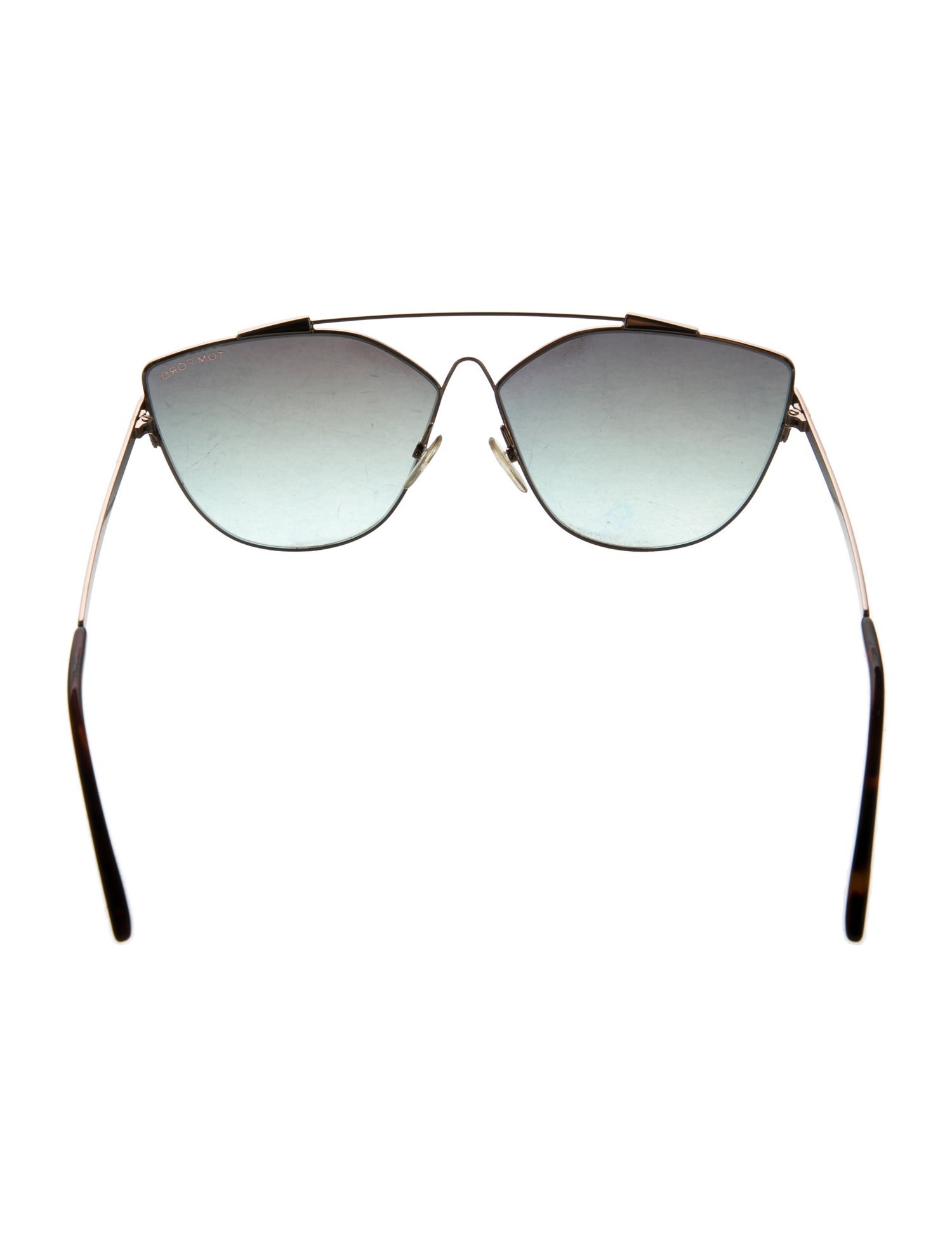 Tom Ford Aviator Mirrored Sunglasses